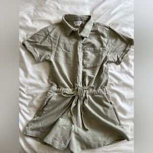 Mint green romper